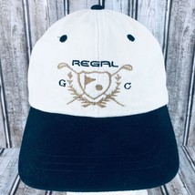 Vintage Regal Boating Golf Trucker Hat Black Cap Adjustable Back Embroid... - $22.49