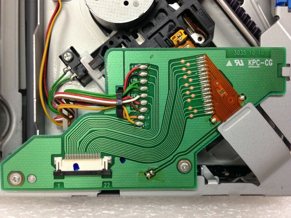 OEM Fujitsu Ten CD drive mechanism mech assembly for select 2010+ car radios Item image 4