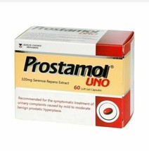 Prostamol Uno 320 mg/ 60 caps. Prostatic Hyperplasia Berlin-Chemie - £24.90 GBP