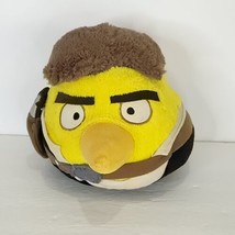 Angry Birds Star Wars Approx 8” Yellow Bird Chuck As Han Solo Plush No Sound - £17.33 GBP