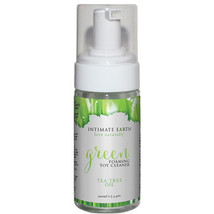 Intimate Earth Green Foaming Toy Cleaner with Tea Tree Oil 3.4 oz. - £20.25 GBP