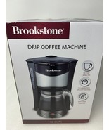 Brookstone COFFEE MAKER 10 Cup ANTI-DRIP FEATURE KEEP WARM FUNCTION - £15.14 GBP