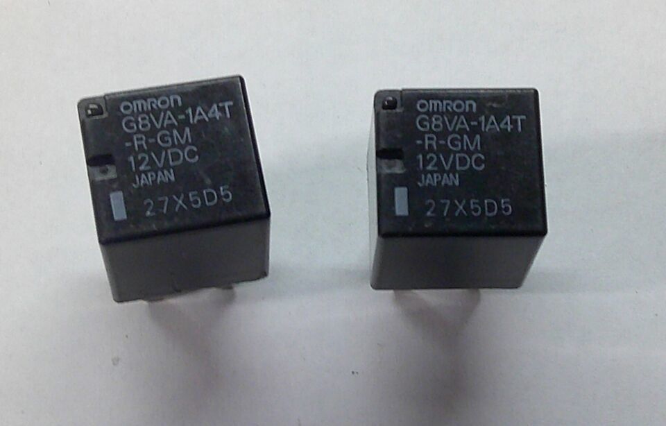 GM OEM G8VA-1A4T-R-GM  RELAY SET  1 YEAR WARRANTY TESTED FREE SHIPPING GM3