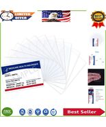 20-Pack Medicare Card Protector Sleeves | Durable Clear PVC Wallet Holders - $25.23 CAD