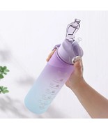 AAH- Gradient Color Water Cup, Simple Rope Lifting Space, Student Scale ... - $24.59 CAD