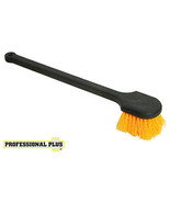 Gong SCRUB BRUSH STIFF Bristle 20&quot; long Handle toilet Pro Plus Rubbermai... - $41.82