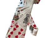 Mens Playing Cards Suits Poker Spades Clubs Hearts Diamonds Gambling Cas... - $19.75