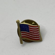 American Flag United States USA Stars And Stripes Patriotic Enamel Lapel... - £3.81 GBP