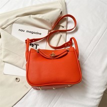 Luxury Handbag For Women Lychee Pattern Small Tote Bags Fashion Brand Shoulder C - £40.07 GBP