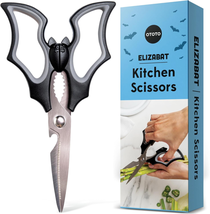 Elizabat Kitchen Scissors by OTOTO - Cute Bat Kitchen Shears, Scissors Kit - £21.02 GBP