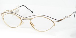 Vintage 1st Edition Von Licefa 8003 986 Gold/Bunt Brille 48-20-135mm - £91.45 GBP