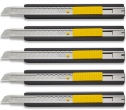 OLFA 154K SMALL UTILITY KNIFE CUTTER BLADE 9mm S-TYPE 5SET - $1,051.64 MXN
