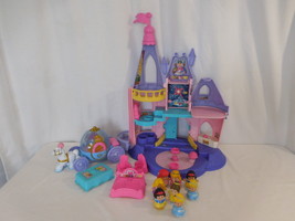 Little People Disney Princess Musical Castle + Princess&#39;s + Princess Car... - $23.78