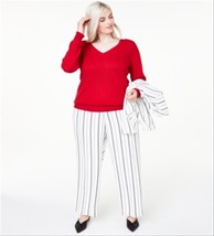 NEW CHARTERS CLUB RED  100% CASHMERE SWEATER  SIZE 1 X WOMEN $178 - £77.30 GBP