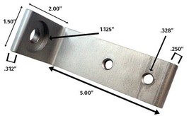 8020 EQUIVALENT ALUMINUM 15 SERIES FLOOR MOUNT BASE PLATE #2415 - $9.09