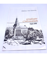 OSU Graduate Convocation Fall 1999 Graduation Ceremony Program Oklahoma ... - $20.27 CAD