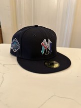 Yankees Fitted Cap Size 7 5/8 World Series 1996 - £30.07 GBP