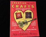 Creative Crafts Magazine February 1973 Suede Pattern Bag, Fabric Painting - $10.00