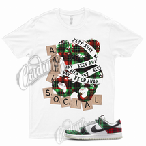 ANTI T Shirt for Dunk Low Tartan Plaid University Red Stadium Green Grey Silver - £18.56 GBP+