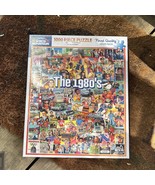 New Sealed White Mountain Puzzles The 1980&#39;s 1000 Piece Jigsaw Puzzle 80... - $33.97 CAD