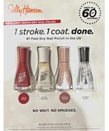 New Sally Hansen Insta-Dri Nail Polish  0.31 FL OZ, 4-Pack White, Apple,... - $22.95