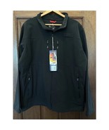 Hook And Tackle Softshell Crab Jacket Mens XL Technical Fishing Gear Bla... - $53.85 CAD