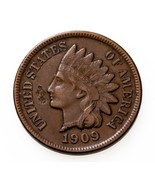 1909-S 1C Indiano Cent IN Molto Sottile Ottime Condizioni,XF Indossare,Four - €452,36 EUR