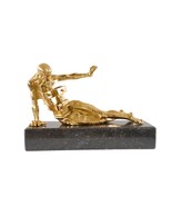 Salvador DALI s/n Bronze SCULPTURE The Anthropomorphic Cabinet 1982 gild... - $267,793.79 MXN
