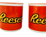 2X REESE Coffee Tea Cups Mugs Collectible HERSHEY PRODUCT - £6.99 GBP