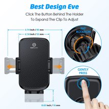 Universal Air Vent Phone Holder For Car, Phone Mount For Car For Cell Phones (Ne - £15.14 GBP