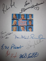 The Brady Bunch Signed TV Script Screenplay Autograph X9 Florence Henderson Barr - £15.74 GBP