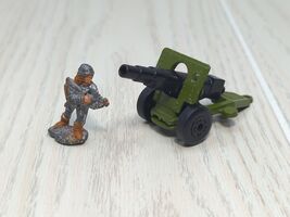 Matchbox Field Gun Lesney England + Grenadier 2004h Spiking Metal mini f... - $14.69