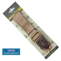 CHALA PREMIUM LOGO STRAP BROWN - $14.85