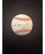 Jim Catfish Hunter Autographed Rawlings OAL Baseball HOF 87 JSA STICKER ... - £183.63 GBP