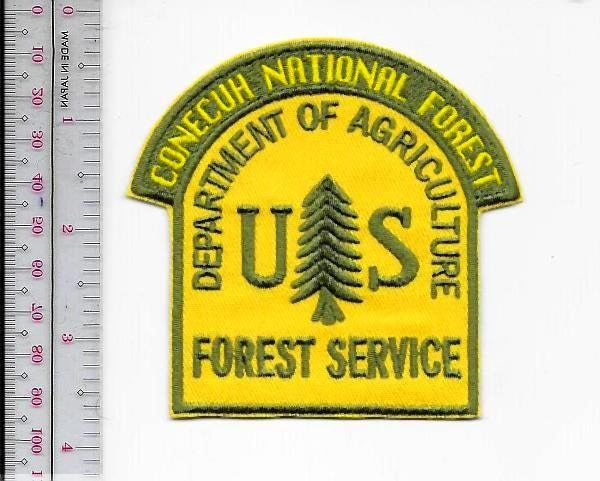National Forest USFS Alabama Conecuh National Forest US Forest Service W... - $9.99