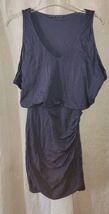 NWT Velvet Brand Dress Graham &amp; Spencer Petite Blueish Gray Sleeveless - $42.99