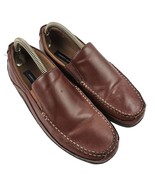 Tommy Hilfiger Shoes Mens Size 10 Brown Faux Leather Loafers Slip On Kerry - £19.42 GBP