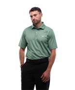 American Fit Pique Performance Golf for Men Light Green Made in Peru. (U... - £23.92 GBP