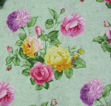 VIP by Cranston Print Works Mediumweight Chintz Floral Print 4 3/8 yd - £23.71 GBP