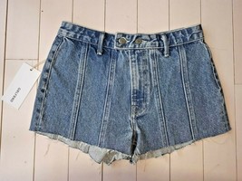 $248 GRLFRND Cindy Denim Catching Feeling Jeans Shorts Blue ( 26 ) *Sample - £76.31 GBP