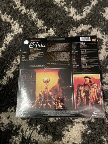 AIDA - Giuseppe Verdi CHIARA PAVAROTTI - Teatro Alla Scala Pioneer Laserdisc Item image 2