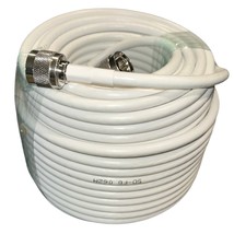 100ft Coaxial Cable 50 ohm 5D-FB Coax Cable with N-Male Connectors for O... - $45.53
