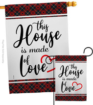 Made of Love - Impressions Decorative Flags Set S192237-BO - £46.62 GBP