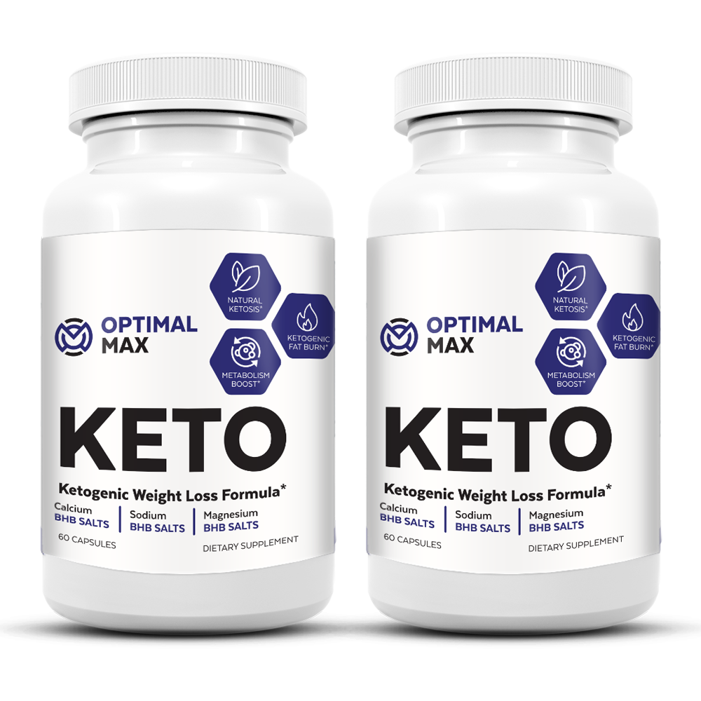 2 Pack Keto Optimal Max Pills Weight Loss Go BHB - $81.64