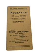 1945/46 Appointment Diary Vesta Ashton Grimaldis Circus Performers Trave... - £15.69 GBP