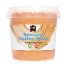 EC Sensory Cotton Sand 700g - Orange - £28.14 GBP