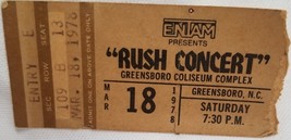 Rush / Neil Peart 77-78 Farewell To Kings Tour Concert Program Book Fair Shape - £138.68 GBP