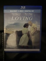 LOVING (2016) - BLURAY/DVD Combo Joel Edgerton EUC - $7.25