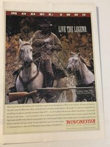 1990s Winchester Model 1895 Vintage Print Ad Advertisement pa15 - £5.41 GBP