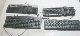 Lot Of 4 Computer Keyboards - HP EMachine Dell - $0.99